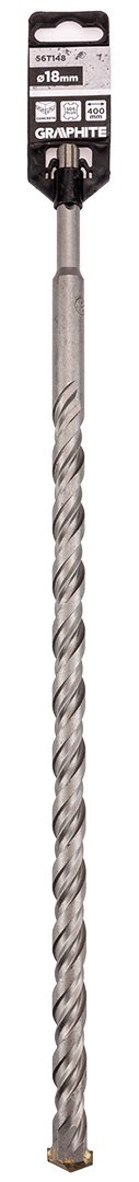 Wiertło do betonu SDS Plus z podwójną spiralą 18 x 400 mm