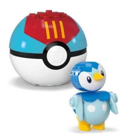 Klocki mega pokemon pokeball togepi i piplup 41 elementów