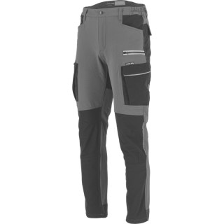 Spodnie stretch szaro-czarne, "3xl", ce, lahti