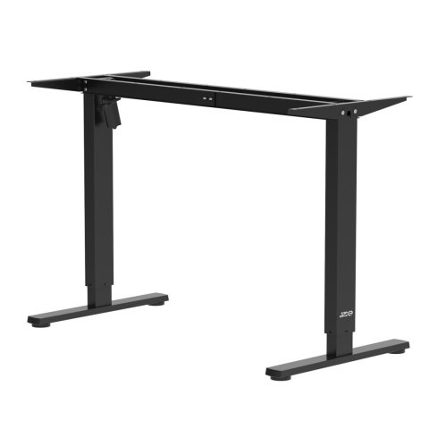 Biurko elektryczne regulacja wys. Ergo Office, max wys. 1160mm, max - 80 kg, bez blatu do pracy stojąco siedzącej, czarne, ER-40
