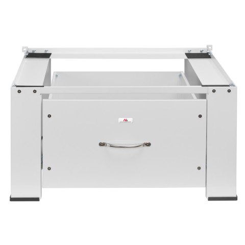 Podstawa pod pralkę / suszarkę z szufladą Maclean, max. obciążenie 150kg, biała, MC-117 W