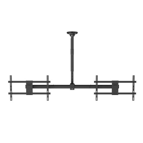 Uchwyt sufitowy dla dwóch TV Maclean, max. obciążenie 2x40kg, 34-60", max VESA 600x400, MC-111 B