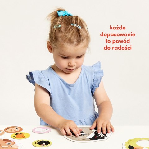 Układanka pierwsze puzzle - rodzinki