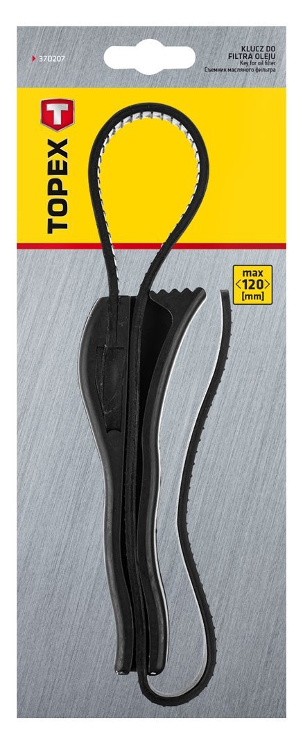 Klucz do filtra oleju, o max. 120 mm, taśmowy