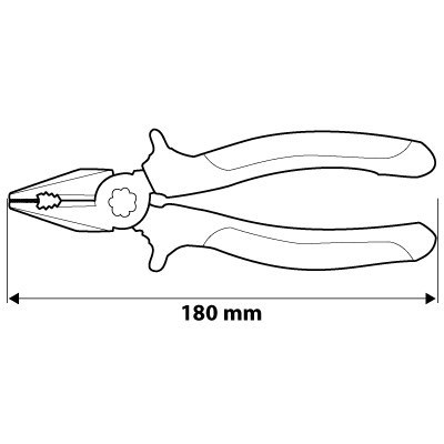Szczypce uniwersalne 180 mm