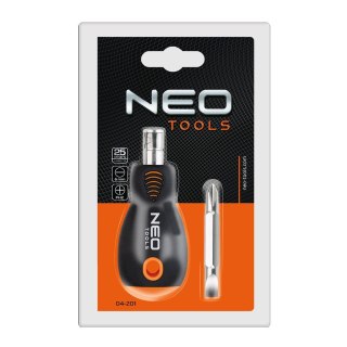Wkrętak odwracalny płasko-krzyżowy 6.0 mm x PH2, CrV