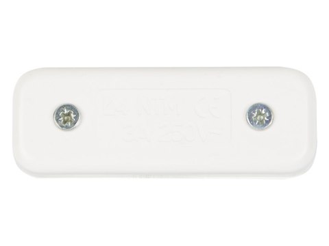 9791# Przełącznik przelotowy duży biały 3a250v