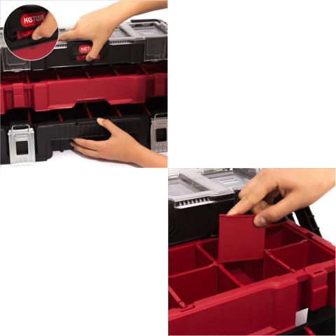 Skrzynka Keter Canti Trio organizer