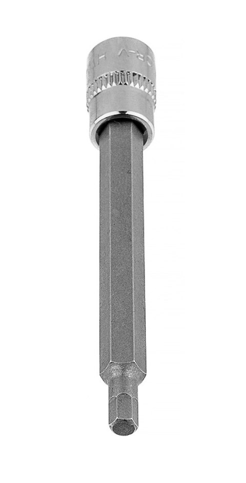 Końcówka sześciokątna H4 na nasadce 1/4", długa, 87 mm