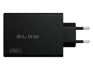 76-031# Ładowarka sieciowa gniazdo usb-cx4 pd 100w gan czarna