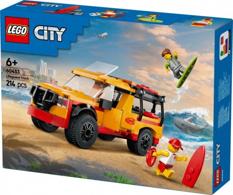 Klocki city 60453 furgonetka ratowników plażowych