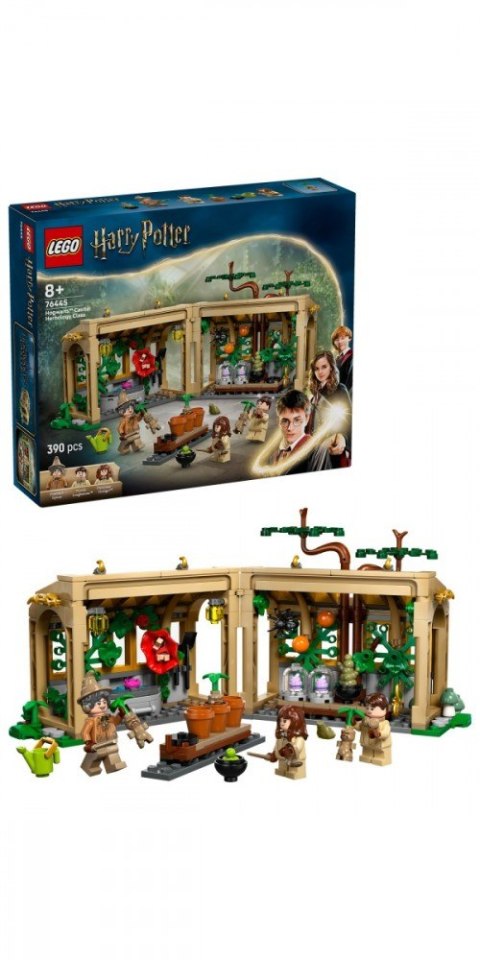 Klocki harry potter 76445 zamek hogwart: zajęcia z zielarstwa