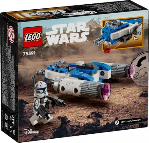 Klocki star wars 75391 mikromyśliwiec y-wing kapitana rexa