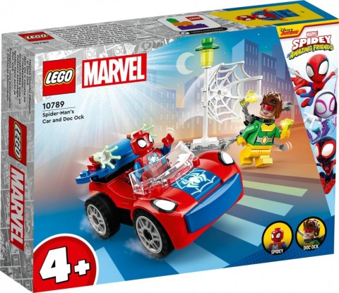 Klocki super heroes 10789 samochód spider-mana i doc ock