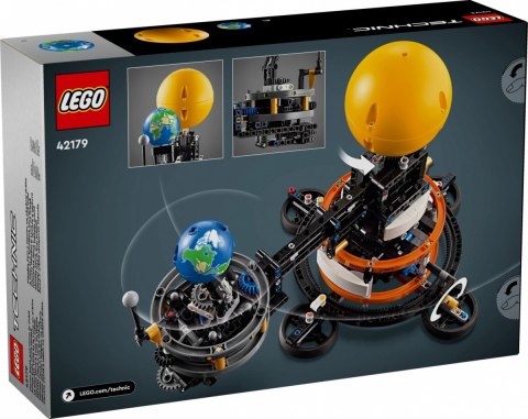 Klocki technic 42179 planeta ziemia i księżyc na orbicie