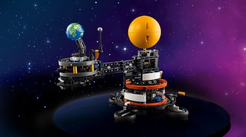 Klocki technic 42179 planeta ziemia i księżyc na orbicie