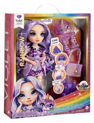Lalka classic rainbow fashion violet purple