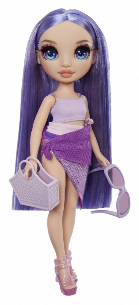 Lalka rainbow high swim style violet
