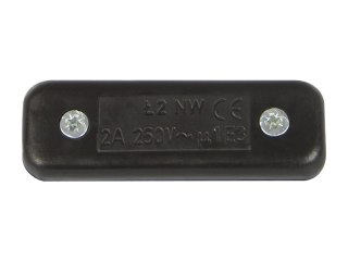 8477# Przełącznik przelotowy czarny 2a 250v 2a 250v waga 18g montaż przemysłowy