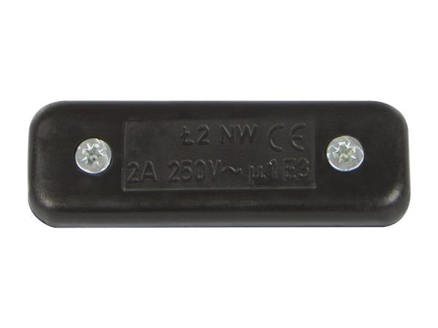 8477# Przełącznik przelotowy czarny 2a 250v 2a 250v waga 18g montaż przemysłowy