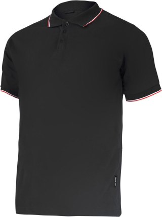 Koszulka polo 190g/m2, czarna, "xl", ce, lahti