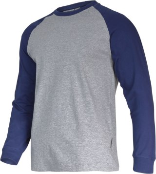 Koszulka z dł. rękaw. 190g/m2, szaro-gran., "3xl", ce, lahti
