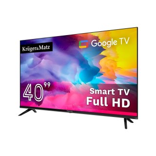 Telewizor Kruger&Matz 40" FHD Google TV 5.0, DVB-T2/S2/T/C H.265 HEVC