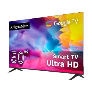 Telewizor Kruger&Matz 50" UHD Google TV 5.0 DVB-T2/T/C H.265 HEVC