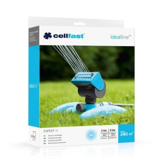 Zraszacz sektorowy na podstawie Cellfast Expert Ideal