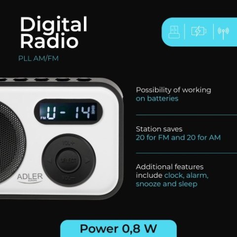 AD 1906 Radio cyfrowe - pll am/fm