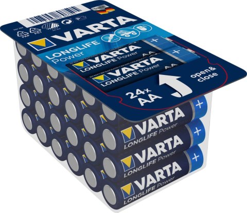 24x bateria R-06 LR6 AA alkaliczne Varta Longlife Power