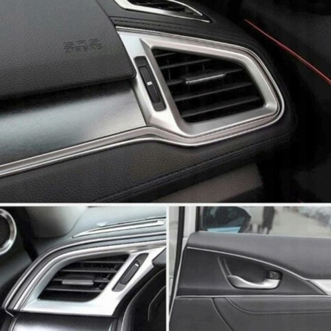 AG679B Listwa ozdobna tuning 5m silver