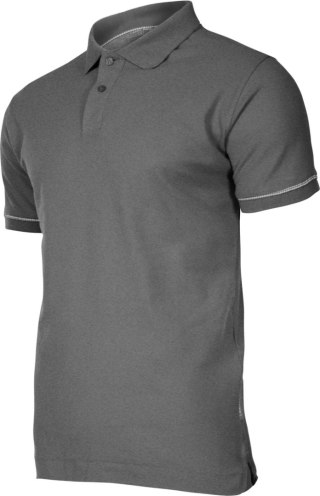 Koszulka polo, 220g/m2, szara, "3xl", ce, lahti