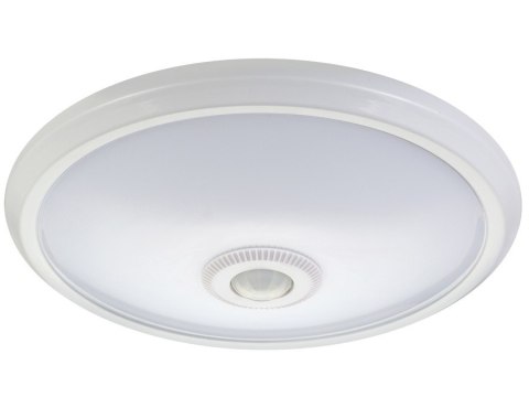 Plafon LED z czujnikiem ruchu i zasilaniem awaryjnym Maclean, czujnik PIR i zasilanie awaryjne, zasięg 6m, 12W, barwa neutralna