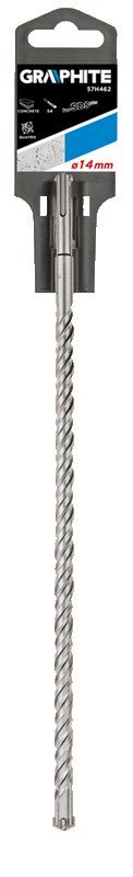 Wiertło do betonu SDS Plus, 14 x 400 mm, S4, quatro