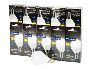 87-435# Żarówka led e14 g45 eco 5w neutralna 10szt