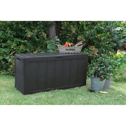 Skrzynia ogrodowa Keter Sherwood 270L antracyt