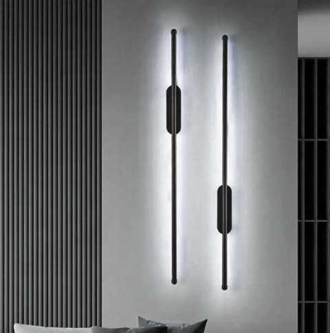 ZD116A Lampa scienna czarna 100cm 6000k