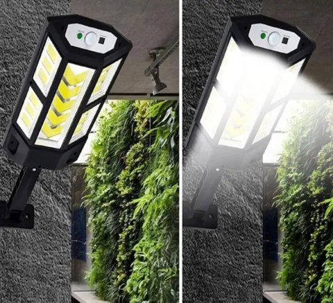 ZD96 Lampa solarna led 300w czujnik zmierzchu i ruchu