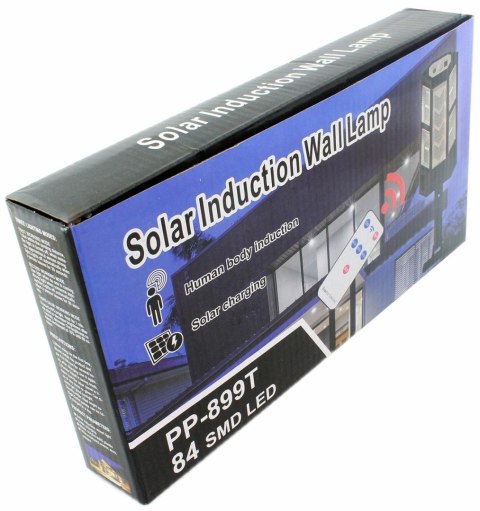 ZD96 Lampa solarna led 300w czujnik zmierzchu i ruchu