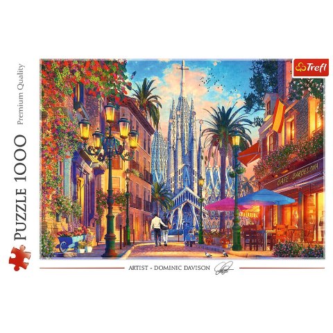 Puzzle - 1000 - Barcelona, Hiszpania Trefl 10793