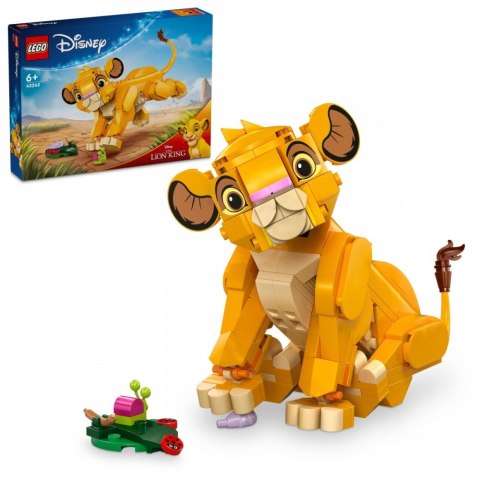 Klocki disney classic 43243 król lew - lwiątko simba