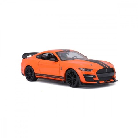 Model kompozytowy 2020 mustang shelby gt500 pomarańczowy 1:24