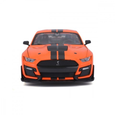 Model kompozytowy 2020 mustang shelby gt500 pomarańczowy 1:24