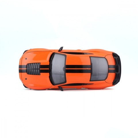 Model kompozytowy 2020 mustang shelby gt500 pomarańczowy 1:24