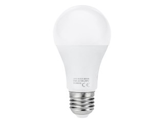 87-418# Żarówka led e27 15w a60 230v biała ciepła
