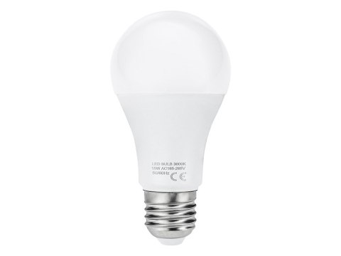 87-418# Żarówka led e27 15w a60 230v biała ciepła