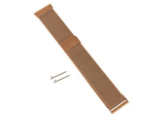 89-106# Pasek do smartwatch blow x18 x19 x21 złoty metalowy