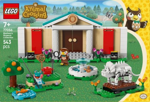 Klocki animal crossing 77056 blathers i kolekcja muzealna