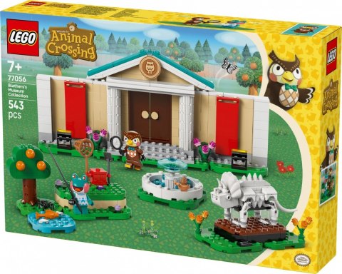 Klocki animal crossing 77056 blathers i kolekcja muzealna